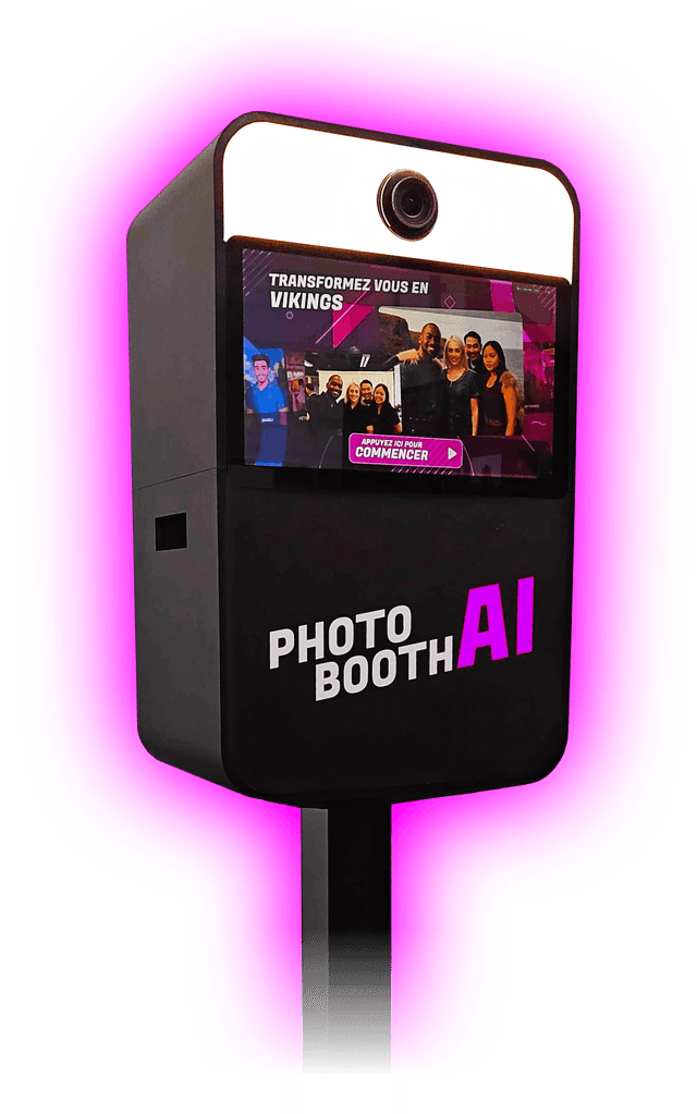 Borne photobooth AI